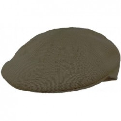 Newsboy Caps Mens Knitted Polyester Ivy Ascot Newsboy Hat Cap Brown - CJ115W07ZRL $23.33