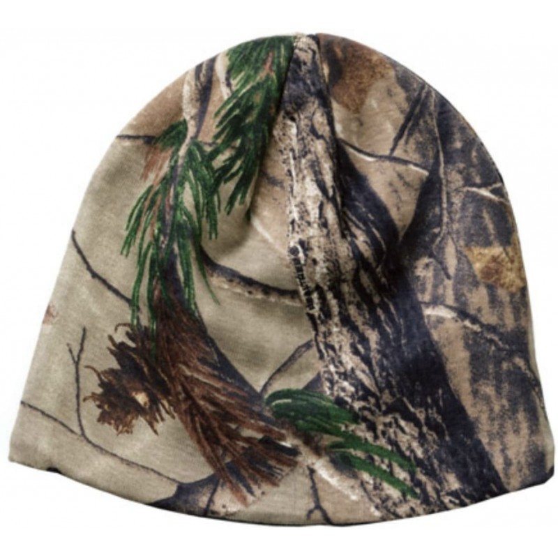 Skullies & Beanies Licensed Camo Knit Hunting Beanie - Camo - CY12C7SYNVL $14.19