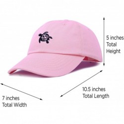 Baseball Caps Turtle Hat Nature Womens Baseball Cap - Light Pink - CJ18M9TRIWS $17.52