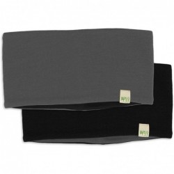 Cold Weather Headbands Reversible Headband - Charcoal Grey-Black - CQ12O4VIBM8 $19.12