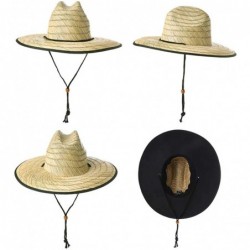 Cowboy Hats Western Style Round Up Cowboy Straw Hat Ladies Fedora Shapeable Brim Beach Hats - 99759_natural - C018SY4ZL3S $23.59