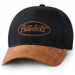 Baseball Caps Black & Tan Strapback Cap Hat - CD185AM05IE $59.26