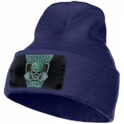 Skullies & Beanies Predator Gym Outdoor Hat Knitted Hat Warm Beanie Caps for Men Women - Navy - C718Q0GS8NY $30.93