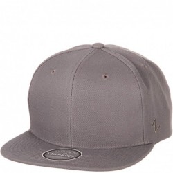 Baseball Caps Blank Snapback Colorways - Gray - CP18RYOQH6O $20.04