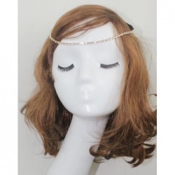 Headbands New CELEBRITY rhinestone hairband Elastic hair band headband(WIIPU-C141) - CZ11EFON0WT $45.27