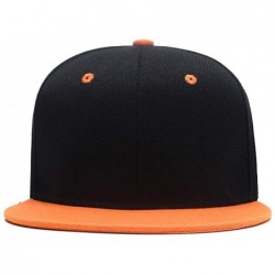 Baseball Caps Custom Embroidered Hip-hop Hat Personalized Adjustable Hip-hop Cap Add Your Text - Aorange - CG18H534HGG $25.02