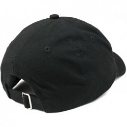 Baseball Caps Vegan AF (Back) Embroidered 100% Cotton Dad Hat - Black - C61895S586U $23.85