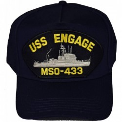 Sun Hats USS Engage MSO-433 Ship HAT - Navy Blue - Veteran Owned Business - CQ193MUMK03 $44.34