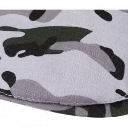 Newsboy Caps Men Camouflage Newsboy Hat Beret Ivy Cap Flat Gatsby Cap Lightweight Driving Hats - Grey - CS18QEGA6S5 $13.30
