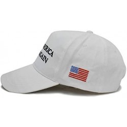 Baseball Caps Make America Great Again Hat [3 Pack]- Donald Trump USA MAGA Cap Adjustable Baseball Hat - Original White - CX1...