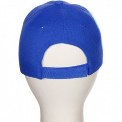 Baseball Caps Classic Baseball Hat Custom A to Z Initial Team Letter- Blue Cap White Black - Letter L - CC18IDSOTWU $16.30