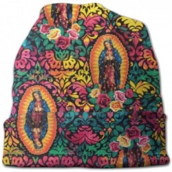 Skullies & Beanies Cotton Beanie Baggy Hat Slouchy Skull Beanie for Men Women - Virgin Mary Religious - CV18AZGXOYO $19.79