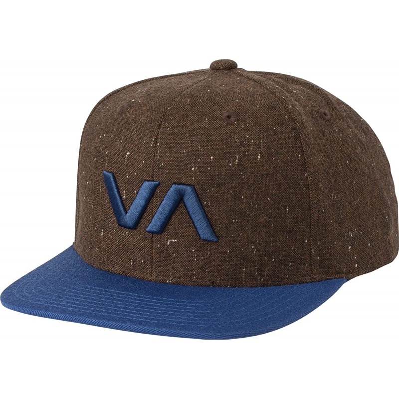 Baseball Caps Men's VA Snapback II Hat - Brown - CP189GCD6SN $40.08