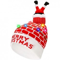 Skullies & Beanies LED Light Up Beanie Hat Christmas Cap for Women Children- Party- Bar - Multicolor-023 - CU18WL8HGC6 $37.76