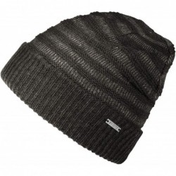 Skullies & Beanies Cuffed Beanie Hat - Warm Fleece Band Inside The hat - BE16 - Dark Grey - CO18N0TMGAI $19.50