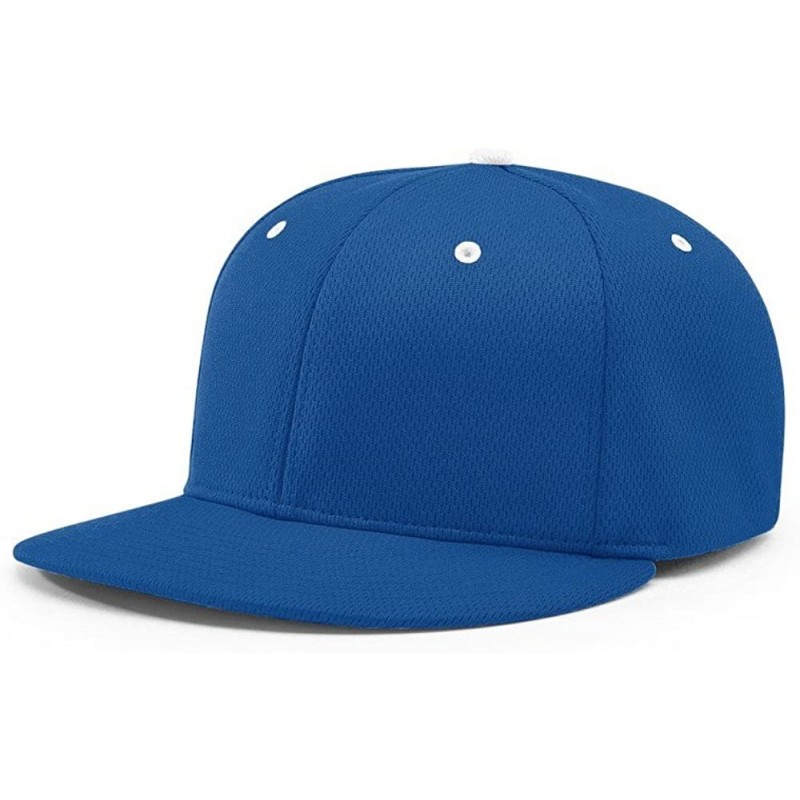 Baseball Caps PTS40 DRYVE R-Flex FIT PTS 40 Baseball HAT Ball Cap - Royal/White - CD186XSGEN6 $14.29
