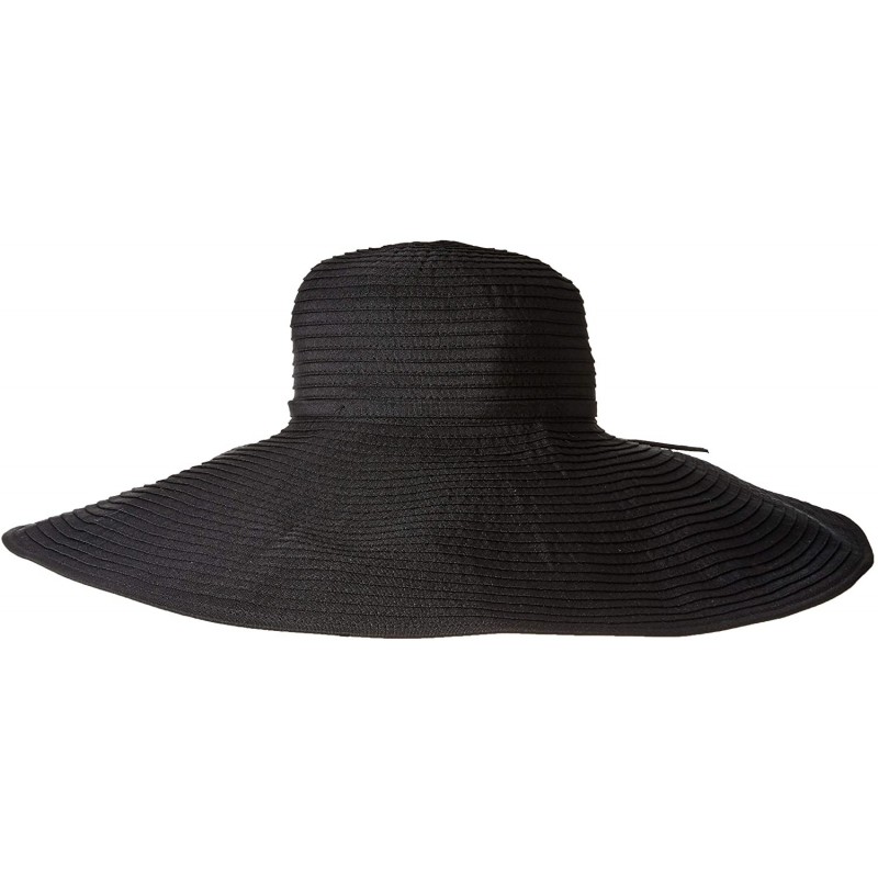 Sun Hats Women's Brim Sun Fashion Hat - Black - CR113F5Z17B $40.26