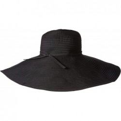 Sun Hats Women's Brim Sun Fashion Hat - Black - CR113F5Z17B $40.26