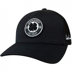 Baseball Caps Anniversary Patch Adjustable Snapback Hat - Black/Black - C618H8EADYD $38.50