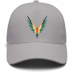 Baseball Caps Maverick Bird Logo Black Cap Hat One Size Snapback - 0logan Sun Conure-11 - C918LTGK0N4 $31.41