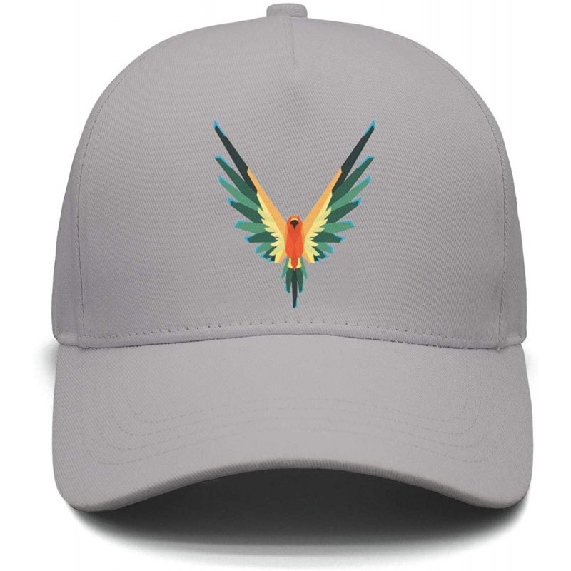 Baseball Caps Maverick Bird Logo Black Cap Hat One Size Snapback - 0logan Sun Conure-11 - C918LTGK0N4 $21.78