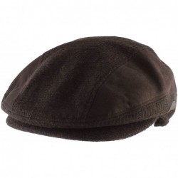 Newsboy Caps Soft Faux Wool Warm Newsboy Cap Gatsby Golf Hat - Olive - Dark Chocolate - CL12C3J0YCL $27.83