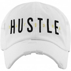 Baseball Caps Dad Hat Trust No One Hustle Savage Vibe Baseball Cap Adjustable Cotton Vintage - (5.9) White Hustle 247 Vintage...