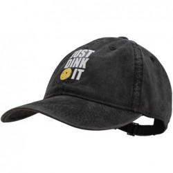 Baseball Caps Adjustable Trucker Hat-Sport Baseball Cap Cotton Casual Hats for Men Women - Black - CN195SLKAM3 $34.86