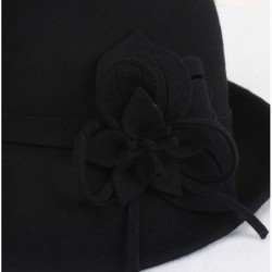 Bucket Hats Womens Bucket Crushable Vintage - Black - C018XR4E45L $31.79