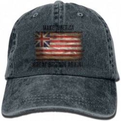 Baseball Caps Adults Make America Great Britain Again Adjustable Casual Cool Baseball Cap Retro Cowboy Hat Cotton Dyed Caps -...