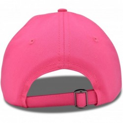 Baseball Caps Cute Ducky Soft Baseball Cap Dad Hat - Xxs / Xs / S - Hot Pink - CQ18LXNK7M3 $18.98