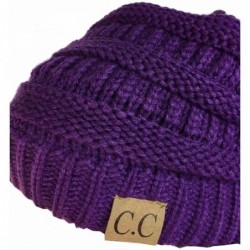 Skullies & Beanies PL49 Winter Warm Hat Knit Beanie Hat - C712BSQ78Q5 $46.75