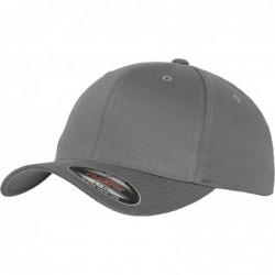 Baseball Caps Men's Wooly Combed - Grey - CD11IMXQY81 $33.62