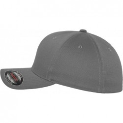 Baseball Caps Men's Wooly Combed - Grey - CD11IMXQY81 $22.02