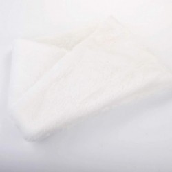 Sun Hats Women Faux Fur Infinity Scarf Soft Winter Warm Neck Warmer Scarfs - White - C118IRG2W8Y $19.31