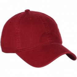 Baseball Caps Adjustable Dad Hat Baseball Cap - Cardinal - C518S320Z0G $15.03