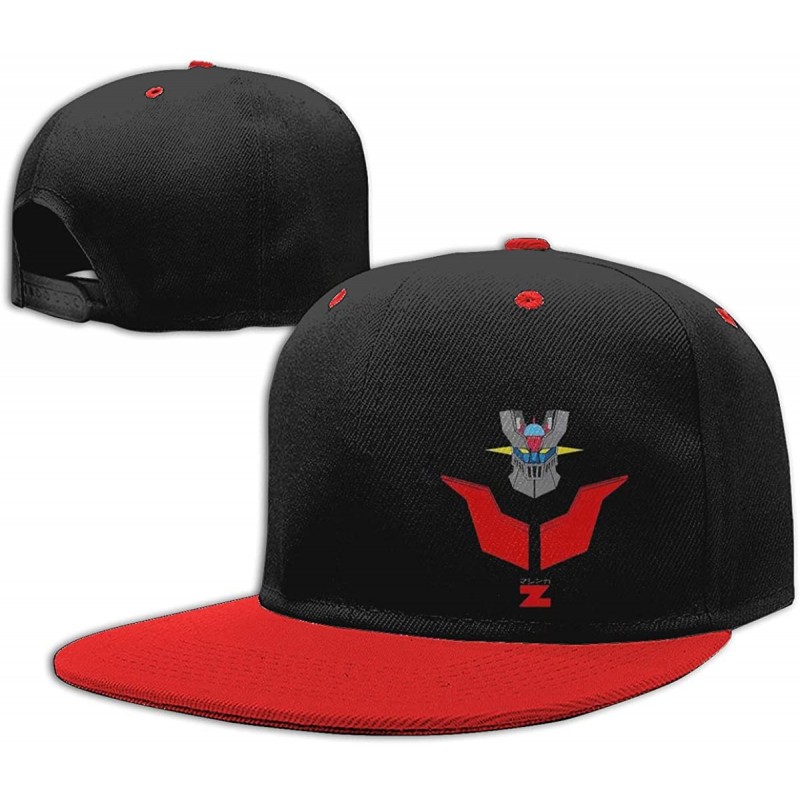 Skullies & Beanies Mazinger Z Fashion Cool Baseball Cap Funny Vintage Hip Hop Hat - Red - CV18UDRMANW $19.71