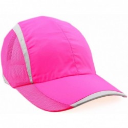 Baseball Caps Baseball Cap Hat-Running Golf Caps Sports Sun Hats Quick Dry Lightweight Ultra Thin - 03-hot Pink - CM12HWE88JD...