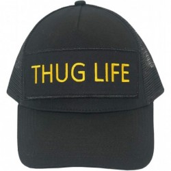 Baseball Caps Thug Life Funny Patch Message - C818GEKU9T0 $33.09
