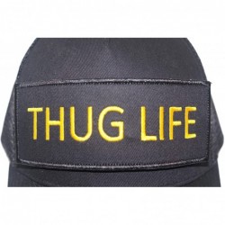 Baseball Caps Thug Life Funny Patch Message - C818GEKU9T0 $21.49