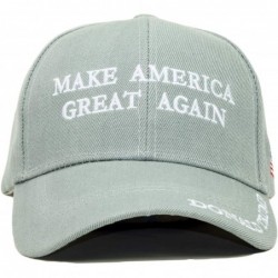 Baseball Caps Trump 2020 Keep America Great Embroidery Campaign Hat USA Baseball Cap - Make America Great Again- Gray - C6192...