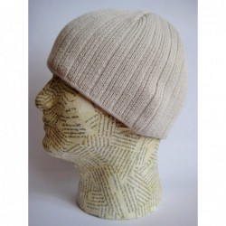 Skullies & Beanies Winter Hat for Men Warm Winter Beanie Skully Fit Winter Ski Hat M-192 - Beige - C911B2NO3PT $12.39