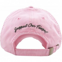 Baseball Caps Pink Ribbon Breast Cancer Awareness Vintage Distressed Baseball Hat Cap - (2.2) Pink Camo Ribbon - CG18T8G49UH ...