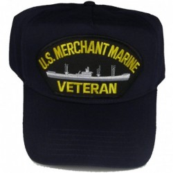 Sun Hats U.S. Merchant Marine Veteran HAT - Navy Blue - Veteran Owned Business - CG12DZZVGYH $37.94