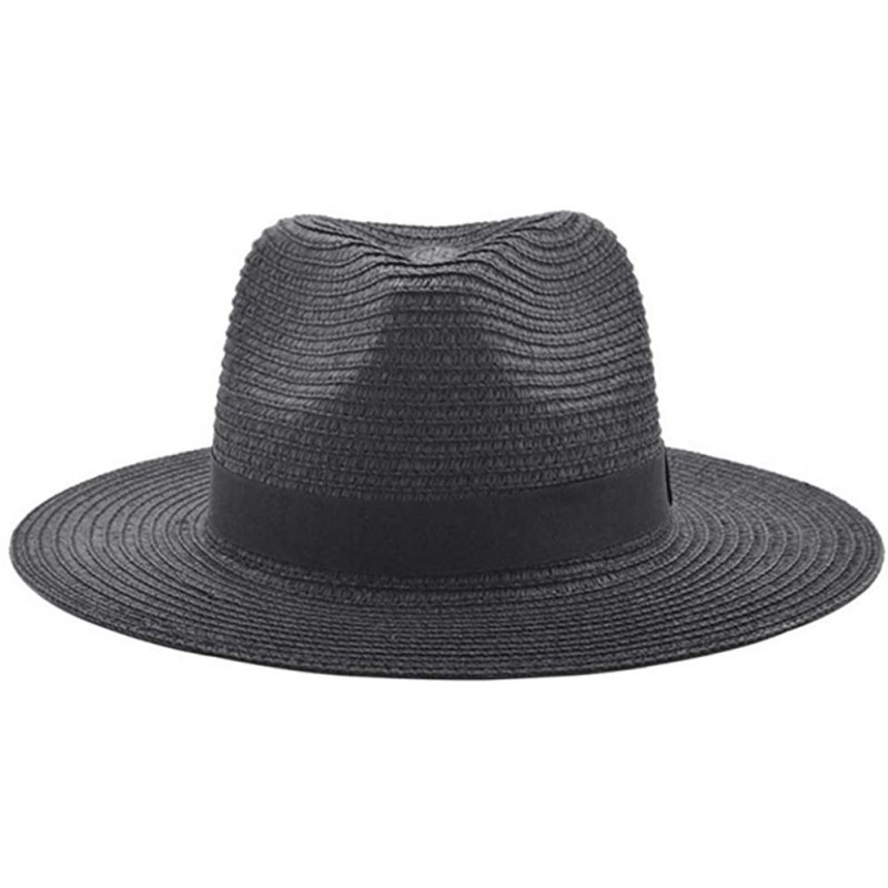 Sun Hats Women Summer Sun hat-Flap Cover Cap UPF 50+ Shade Hat Fishing Hat-8306 - B4-black - CH18S0ANGEM $25.15