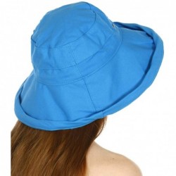 Skullies & Beanies Cotton Sun hat- Wide Brim Bucket- for Woment - CH17Y03H72N $29.72