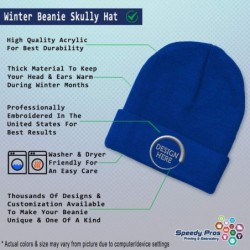 Skullies & Beanies Custom Beanie for Men & Women Tennessee State USA America A Embroidery Acrylic - Royal Blue - CU18AQ6T3L0 ...
