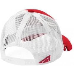 Baseball Caps Classic Snapback Red/White - CS18DTKY9Y5 $35.30