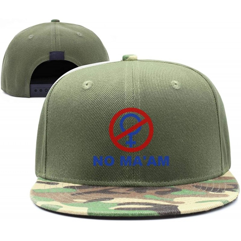 Baseball Caps No Ma'am - Vintage Style Trucker Hat Retro Mesh Cap - Ano Ma'am-3 - CQ18LE8TM88 $35.21