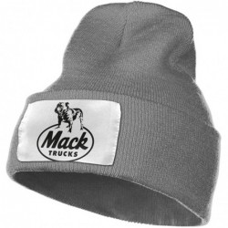 Skullies & Beanies Unisex Mack Trucks Beanie Hat Winter Warm Knit Skull Hat Cap - Deep Heather - C318KSDNLC7 $47.64